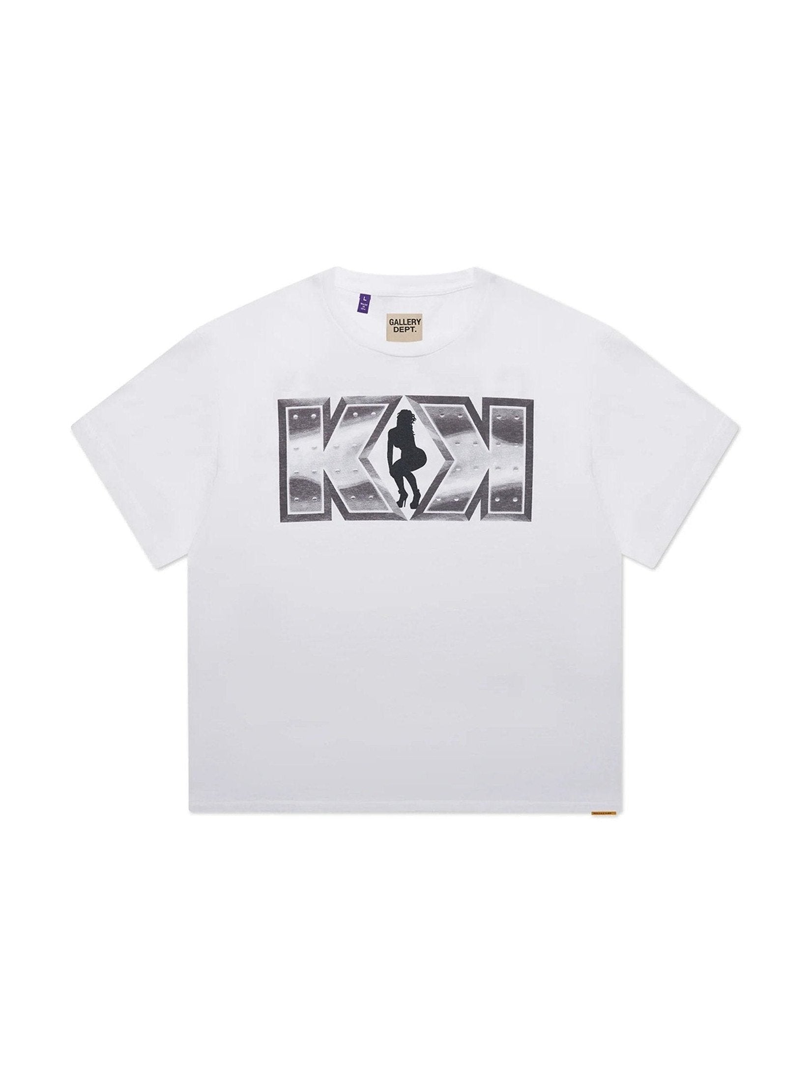 GALLERY DEPT FUNKY ASS RECORDS TEE WHITE