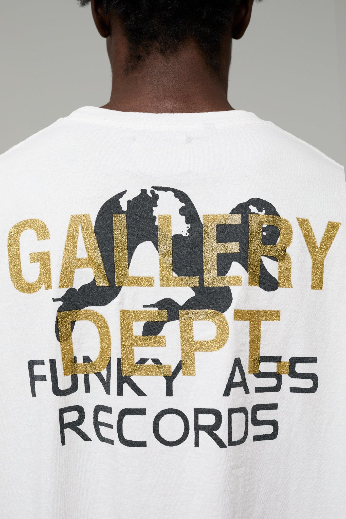 GALLERY DEPT FUNKY ASS RECORDS TEE WHITE