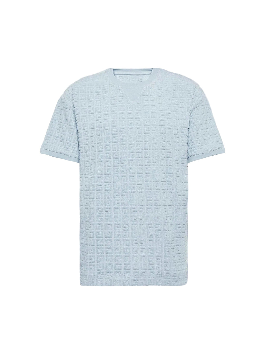 GIVENCHY 4G COTTON TERRY JACQUARD T SHIRT