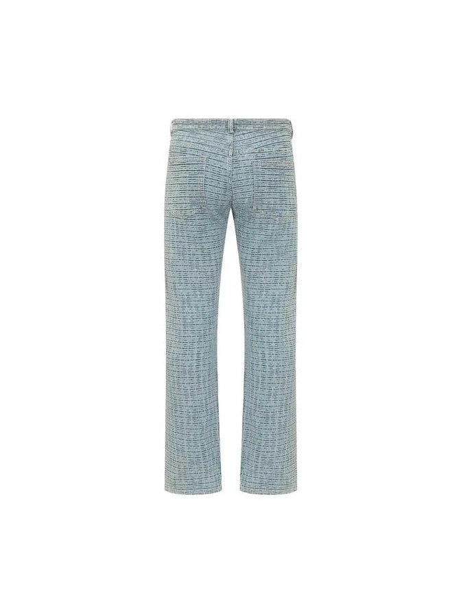 GIVENCHY 4G MONOGRAM ZIPPER JEANS GIVENCHY The Hype Company