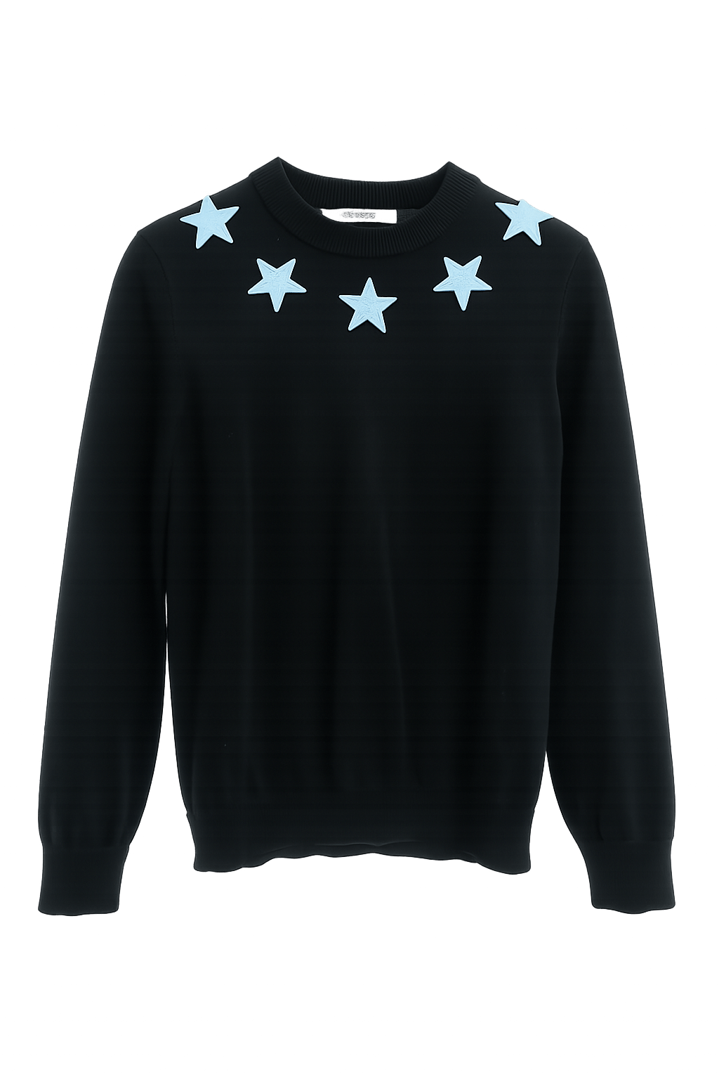 GIVENCHY BLUE STARS TISCI SWEATER BLACK
