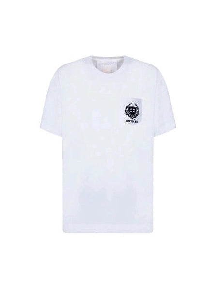 GIVENCHY CREST WHITE TEE GIVENCHY The Hype Company