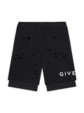 GIVENCHY CUTTED OUT SWEATSHORTS GIVENCHY The Hype Company