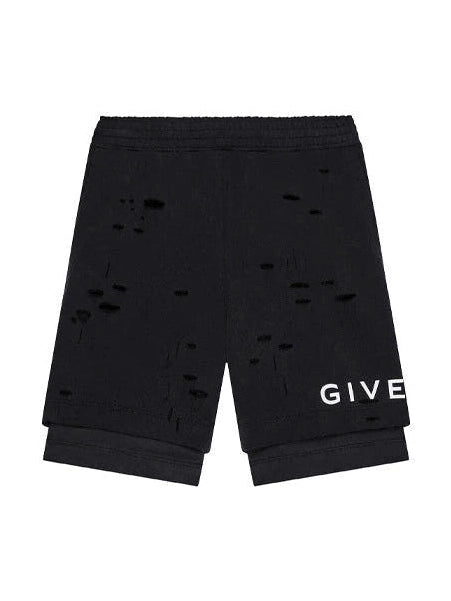 GIVENCHY CUTTED OUT SWEATSHORTS GIVENCHY The Hype Company