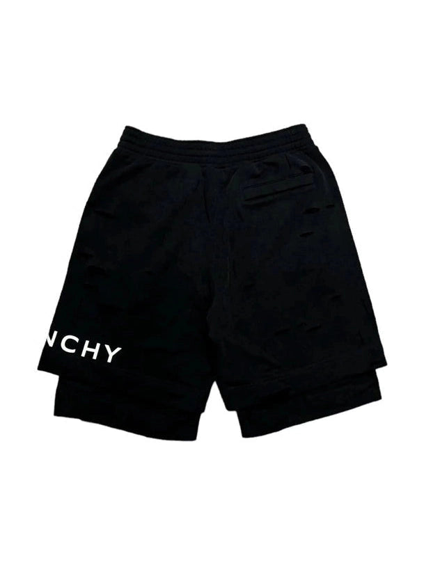 GIVENCHY CUTTED OUT SWEATSHORTS GIVENCHY The Hype Company