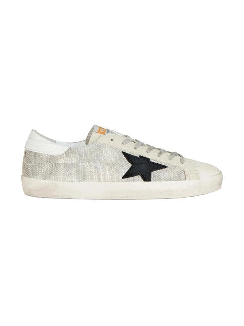 GOLDEN GOOSE STAR SNEAKERS GREY BLACK GOLDEN GOOSE The Hype Company