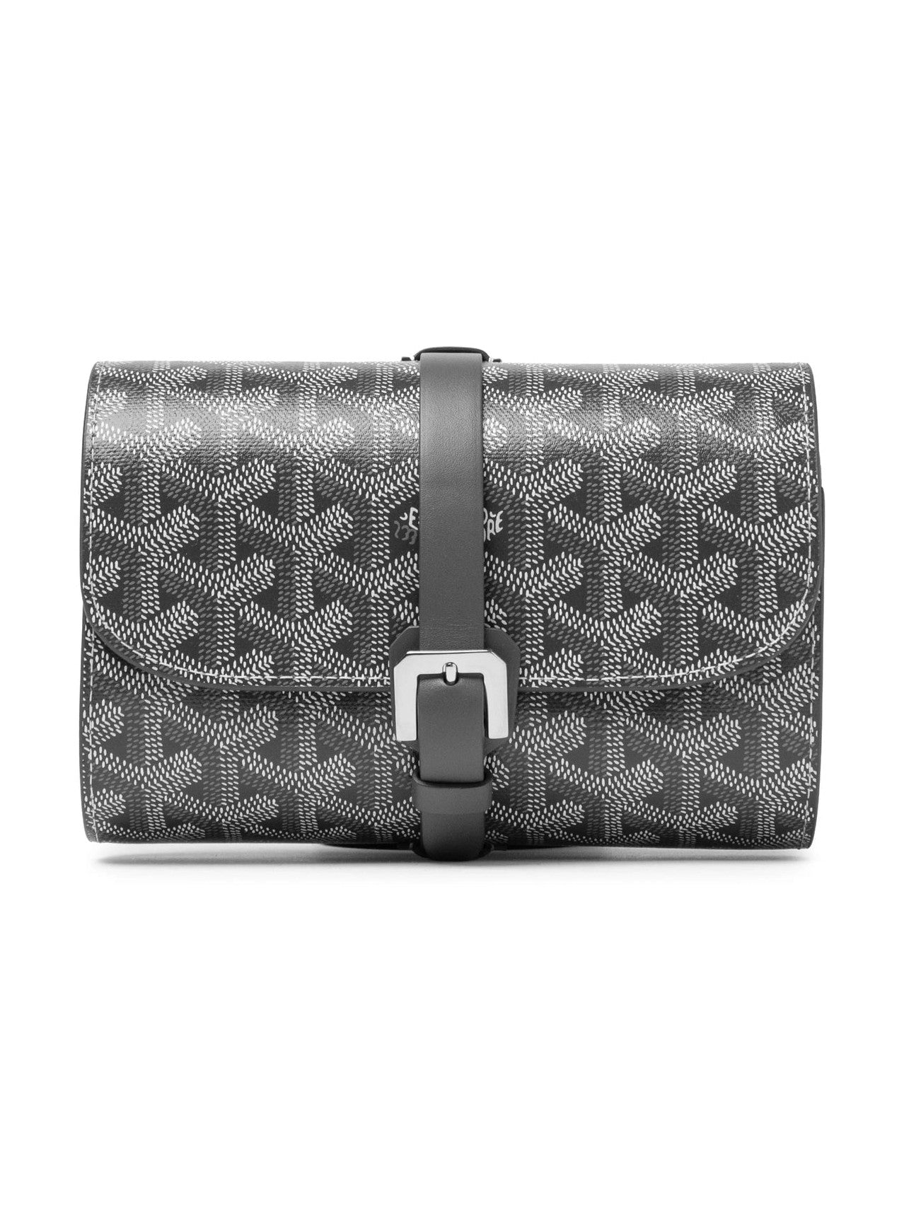 GOYARD DOUBLE TRAVEL WATCH CASE GREY
