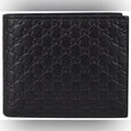 GUCCI BIFOLD WALLET MICROGUCCISSIMA BLACK