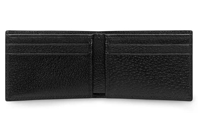 GUCCI BIFOLD WALLET MICROGUCCISSIMA BLACK