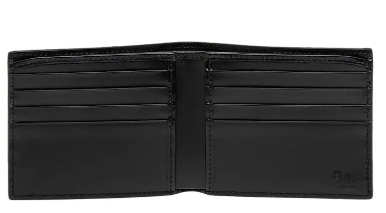 GUCCI GG MONOGRAM WALLET BLACK