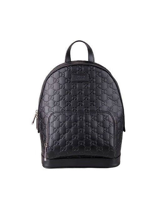 GUCCI MONOGRAM STRIPED GGS BLUE BACKPACK GUCCI The Hype Company