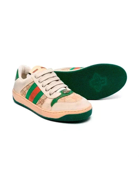 GUCCI SCREENER SNEAKERS MONOGRAM BEIGE GUCCI The Hype Company