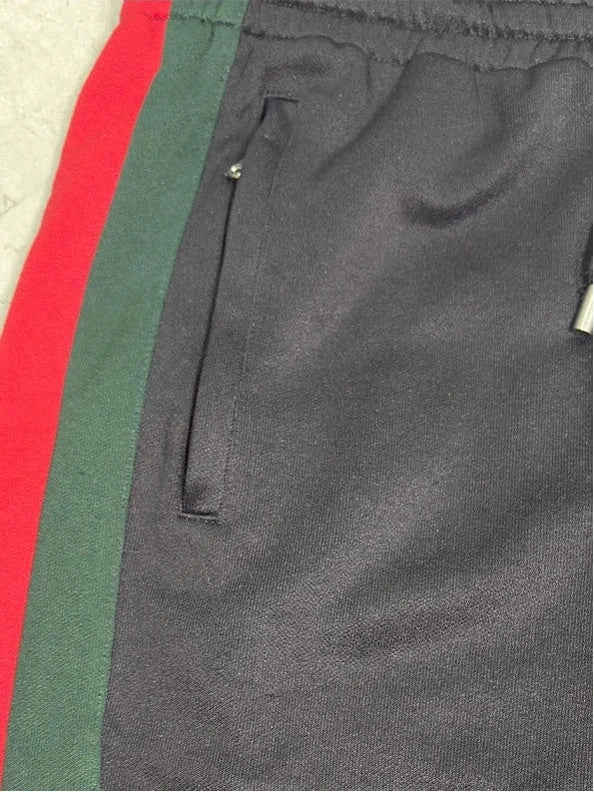 GUCCI STRIPED LOGO SWEATPANTS GUCCI The Hype Company