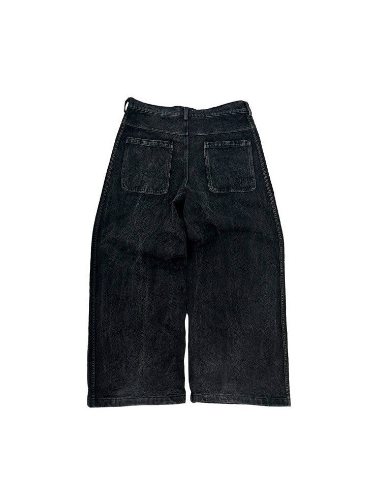 HCW TRACK JEANS BLACK ON BLACK HCW The Hype Company
