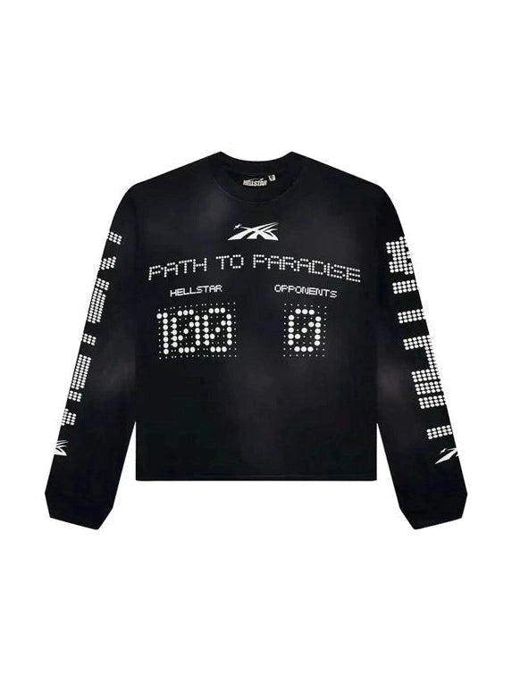 HELLSTAR PATH TO PARADISE LONG SLEEVE BLACK HELLSTAR The Hype Company