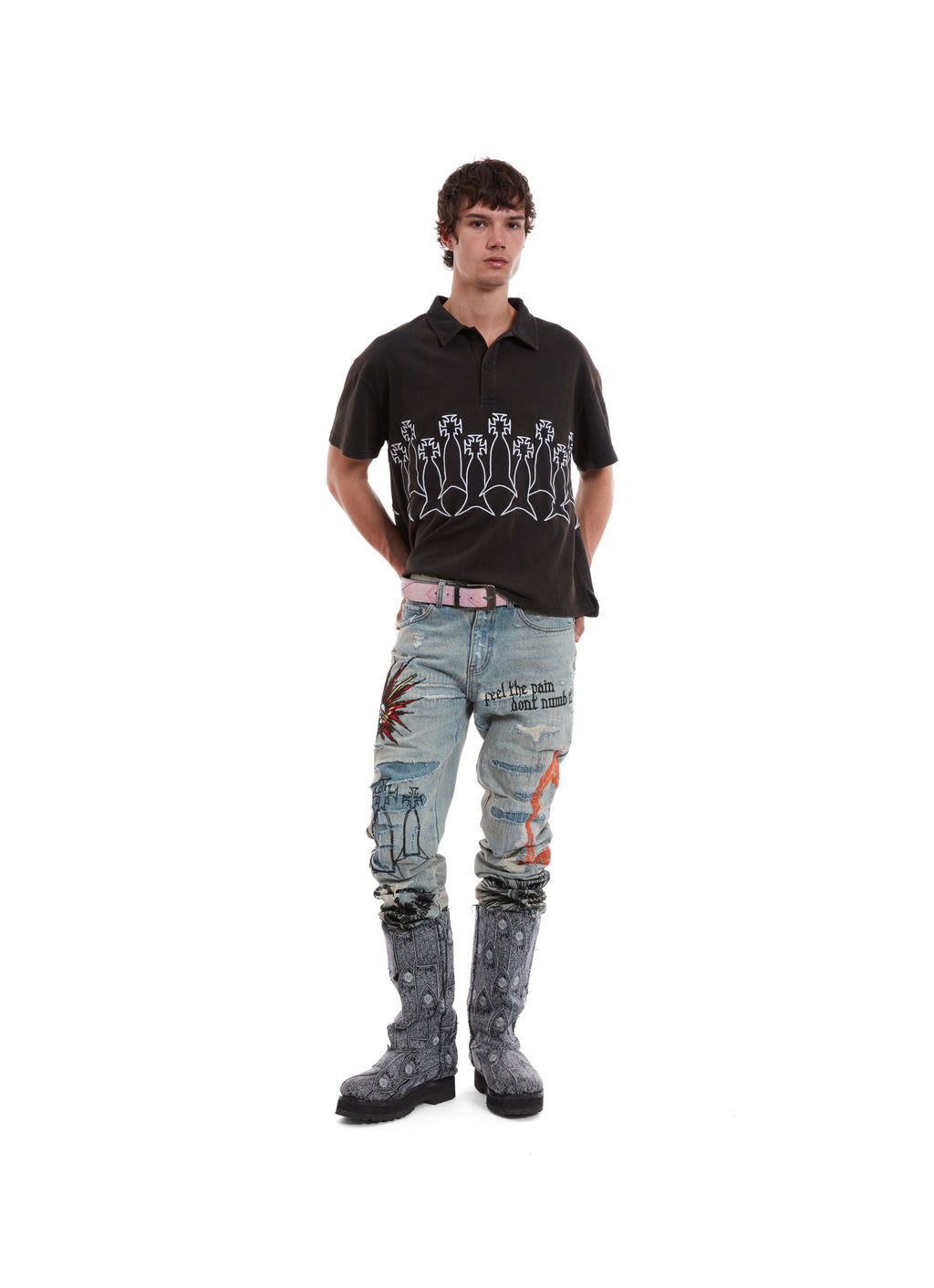 WHO DECIDES WAR CRUCIFORM POLO — vista 2