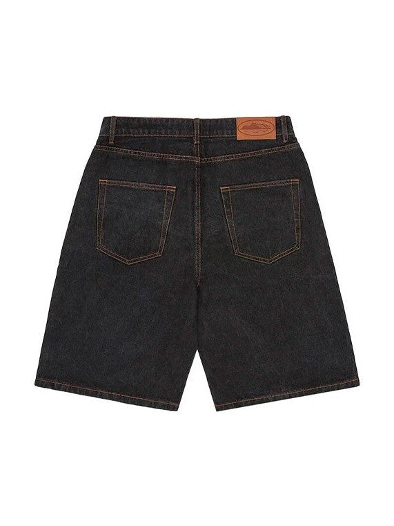 ISLAND BAGGY DENIM SHORT WASHED BLACK CORTEIZ The Hype Company