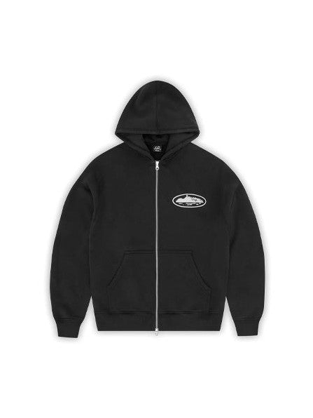 ISLAND PUFF PRINT ZIP HOODIE CORTEIZ The Hype Company