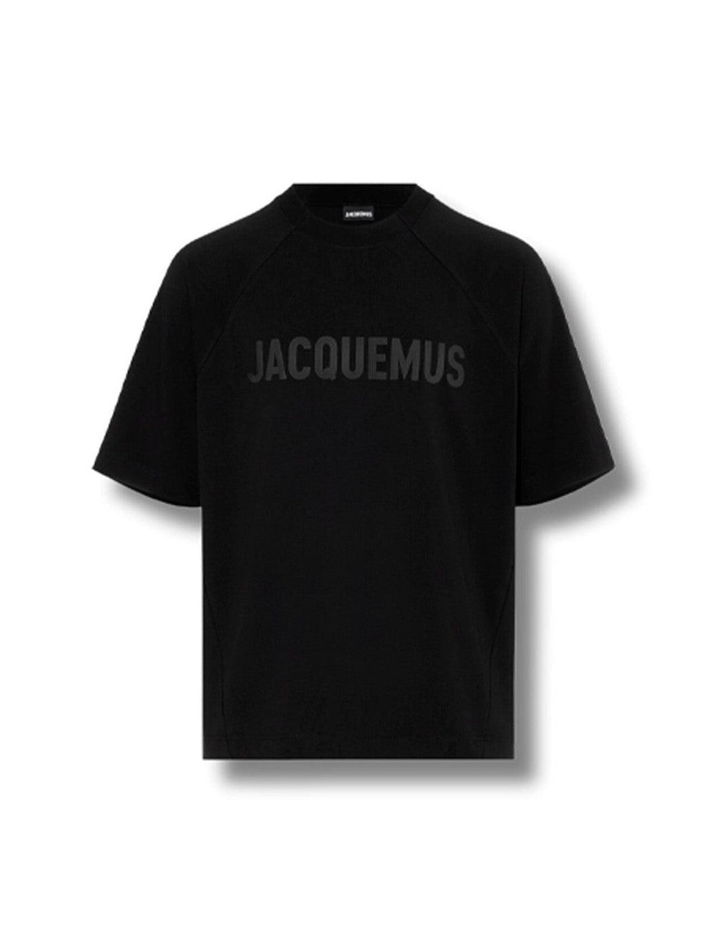 JACQUEMUS BIG LOGO T SHIRT BLACK JACQUEMUS The Hype Company