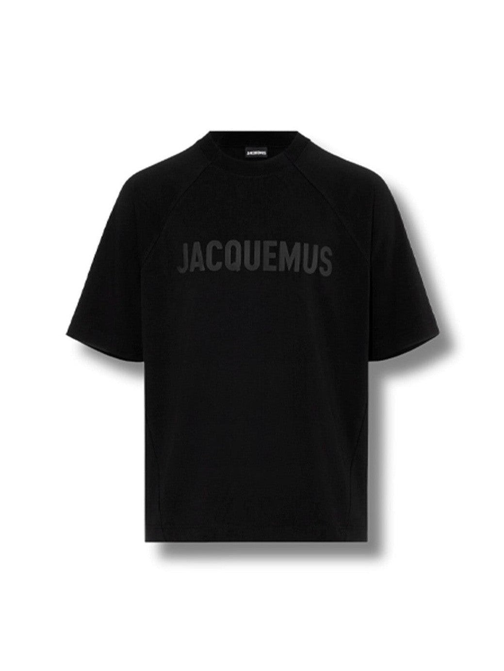 JACQUEMUS BIG LOGO T SHIRT BLACK JACQUEMUS The Hype Company
