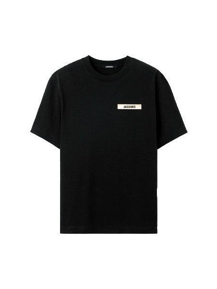 JACQUEMUS BLACK MINI LOGO TEE JACQUEMUS The Hype Company