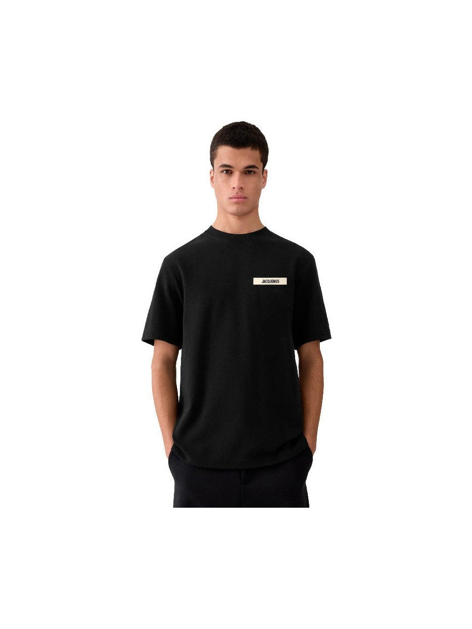 JACQUEMUS BLACK MINI LOGO TEE JACQUEMUS The Hype Company