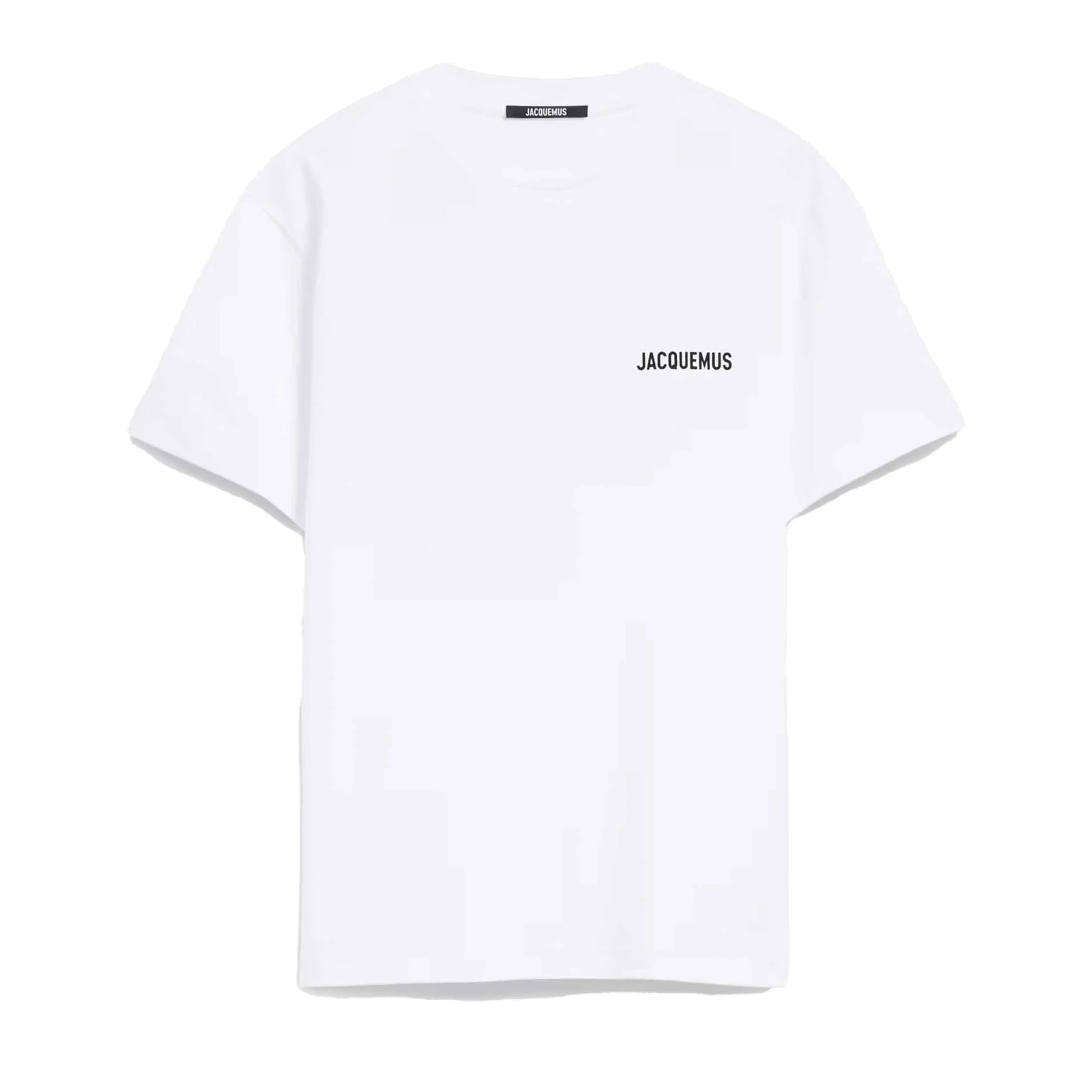 JACQUEMUS LE ADRESSE CAPRI WHITE T-SHIRT