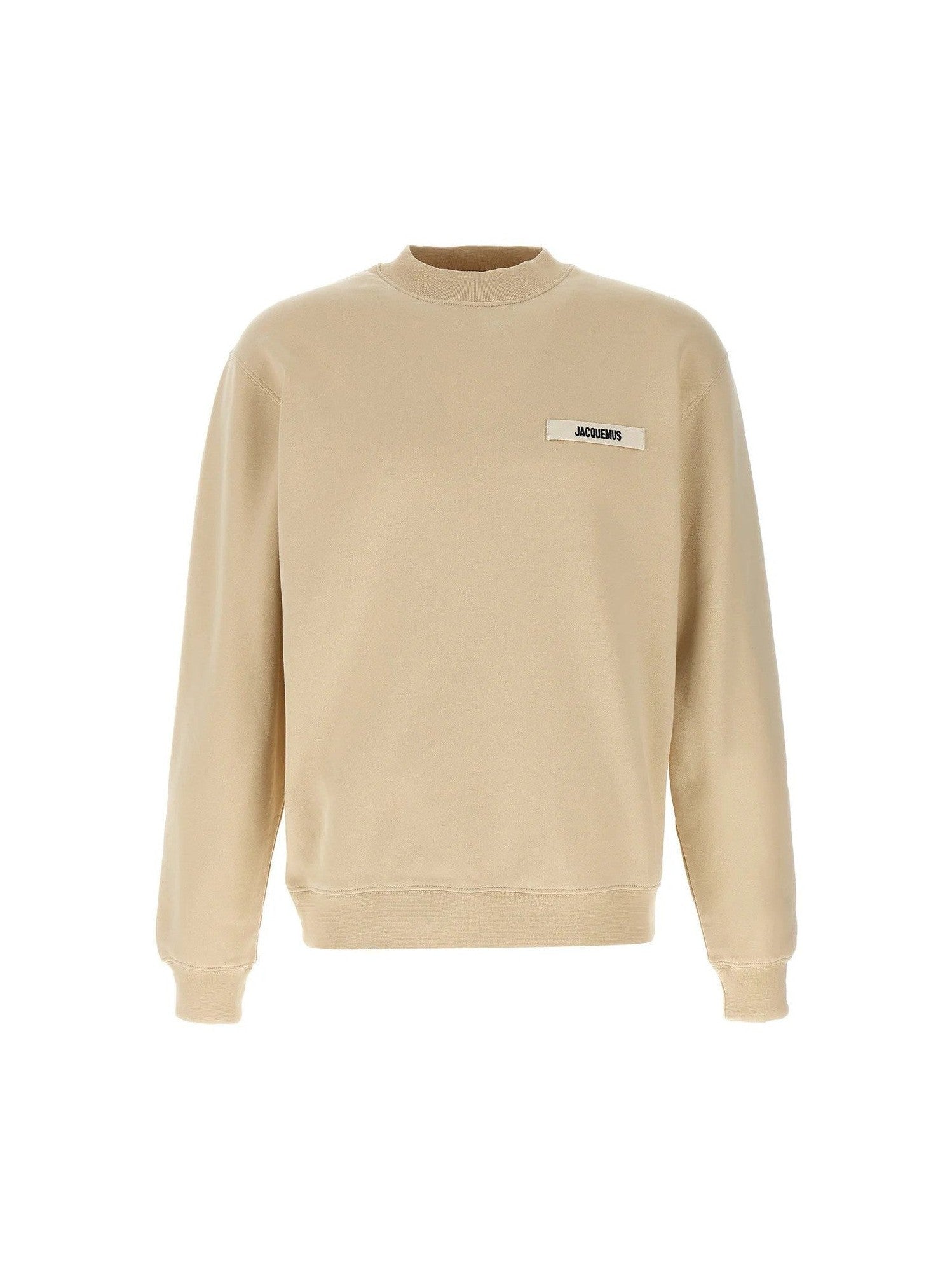 JACQUEMUS LE GROS GRAIN CREWNECK BEIGE