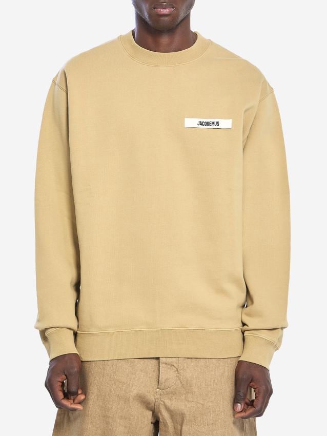 JACQUEMUS LE GROS GRAIN CREWNECK BEIGE