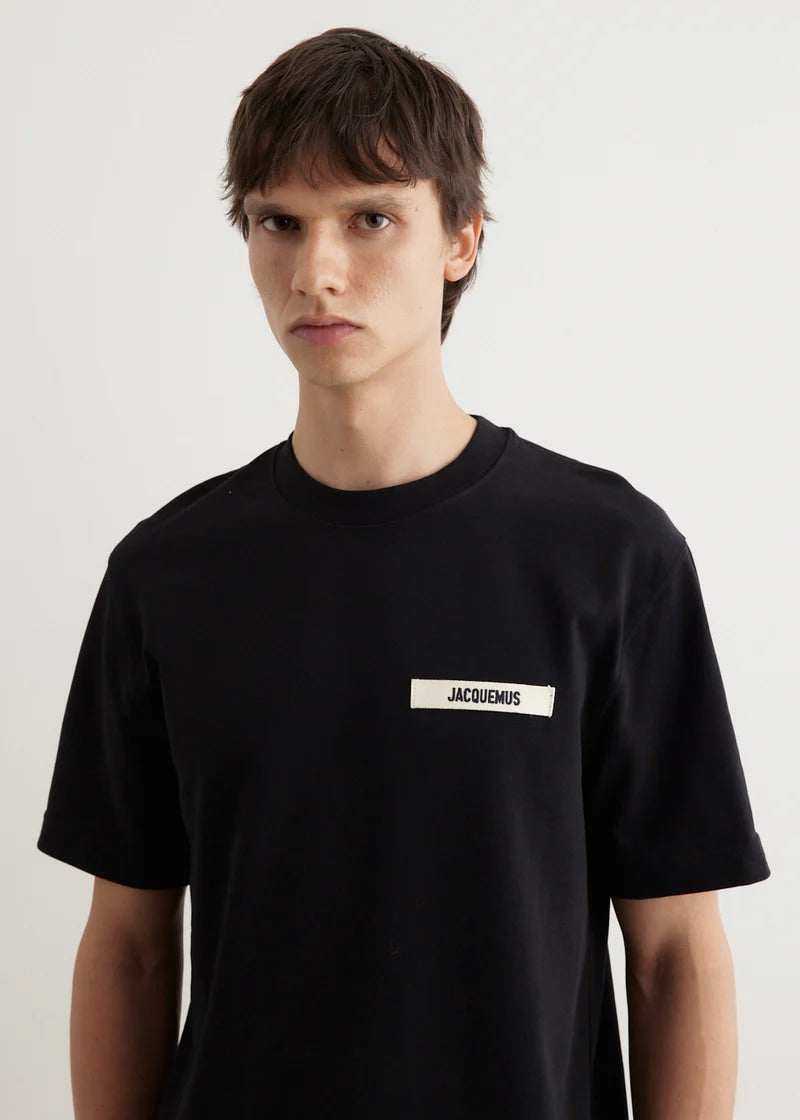 JACQUEMUS LE GROSS T-SHIRT BLACK