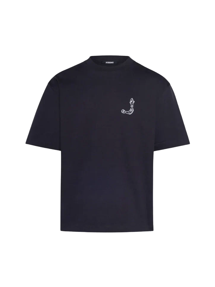 JACQUEMUS LE MERU T-SHIRT DARK NAVY