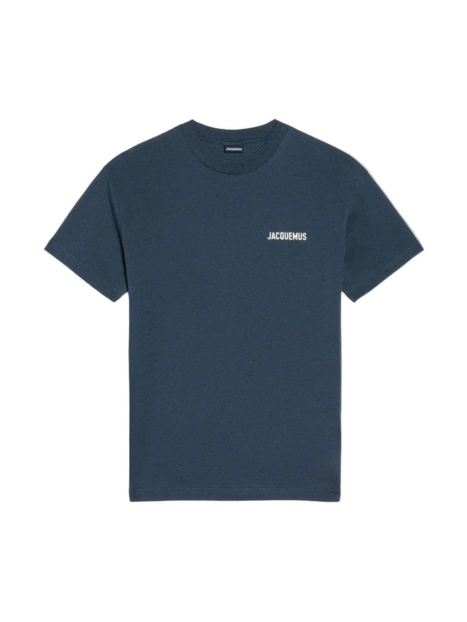 JACQUEMUS T SHIRT NAVY LOGO