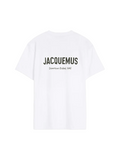 JACQUEMUS THE DUBAI ADRESS T SHIRT WHITE