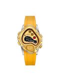 LAARVEE SINNOGUKI GOLD PRECISION RUBBER WATCH LAARVEE The Hype Company