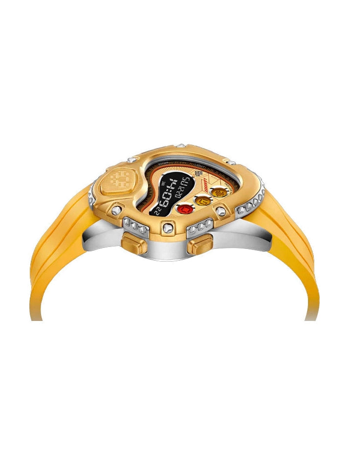 LAARVEE SINNOGUKI GOLD PRECISION RUBBER WATCH LAARVEE The Hype Company
