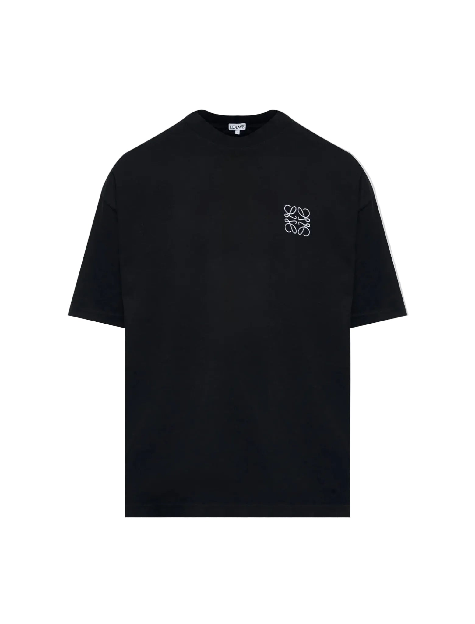 LOEWE ANAGRAM MINI LOGO T SHIRT BLACK