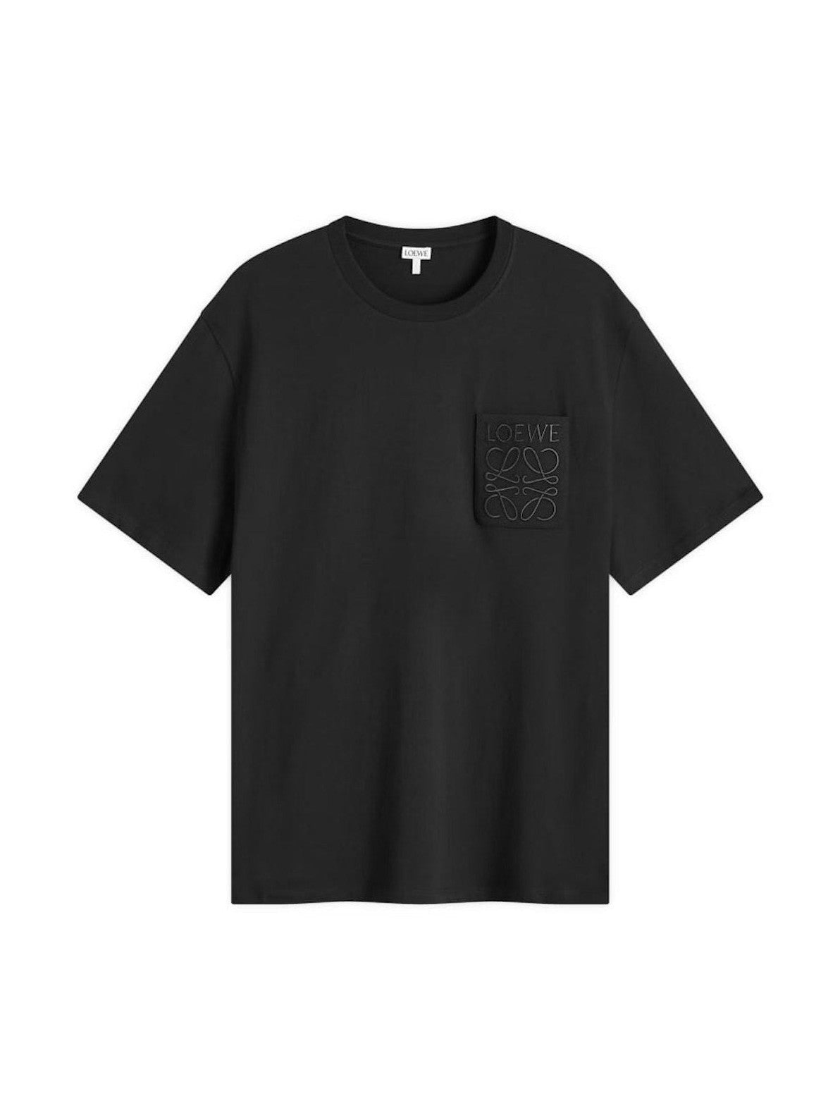 LOEWE ANAGRAM POCKET T SHIRT BLACK