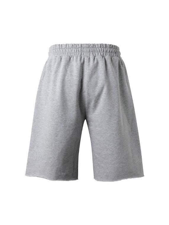 LOST INTRICACY ASH GREY GEMS PATCH SWEATSHORT LOST INTRICACY The Hype Company