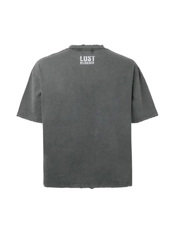 LOST INTRICACY GREY OUTLINE TEE LOST SHDWS The Hype Company