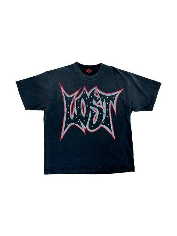 LOST INTRICACY GREY RED OUTLINE TEE LOST SHDWS The Hype Company