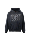 LOST INTRICACY INVERSE PULLOVER HOODIE BLACK LOST SHDWS The Hype Company