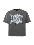 LOST INTRICACY OUTLINE GREY T-SHIRT