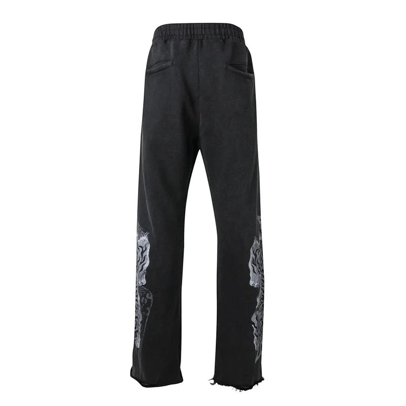 LOST INTRICACY TWIN TIGERS SWEATPANTS BLACK