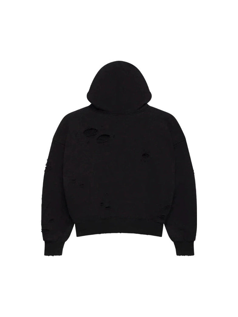 LOST SHDWS SUN DSTRY DBL LAYER HOODIE BLACK LOST SHDWS The Hype Company