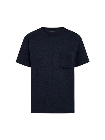 LOUIS VUITTON 3D POCKET BLUE MONOGRAM TEE LOUIS VUITTON The Hype Company