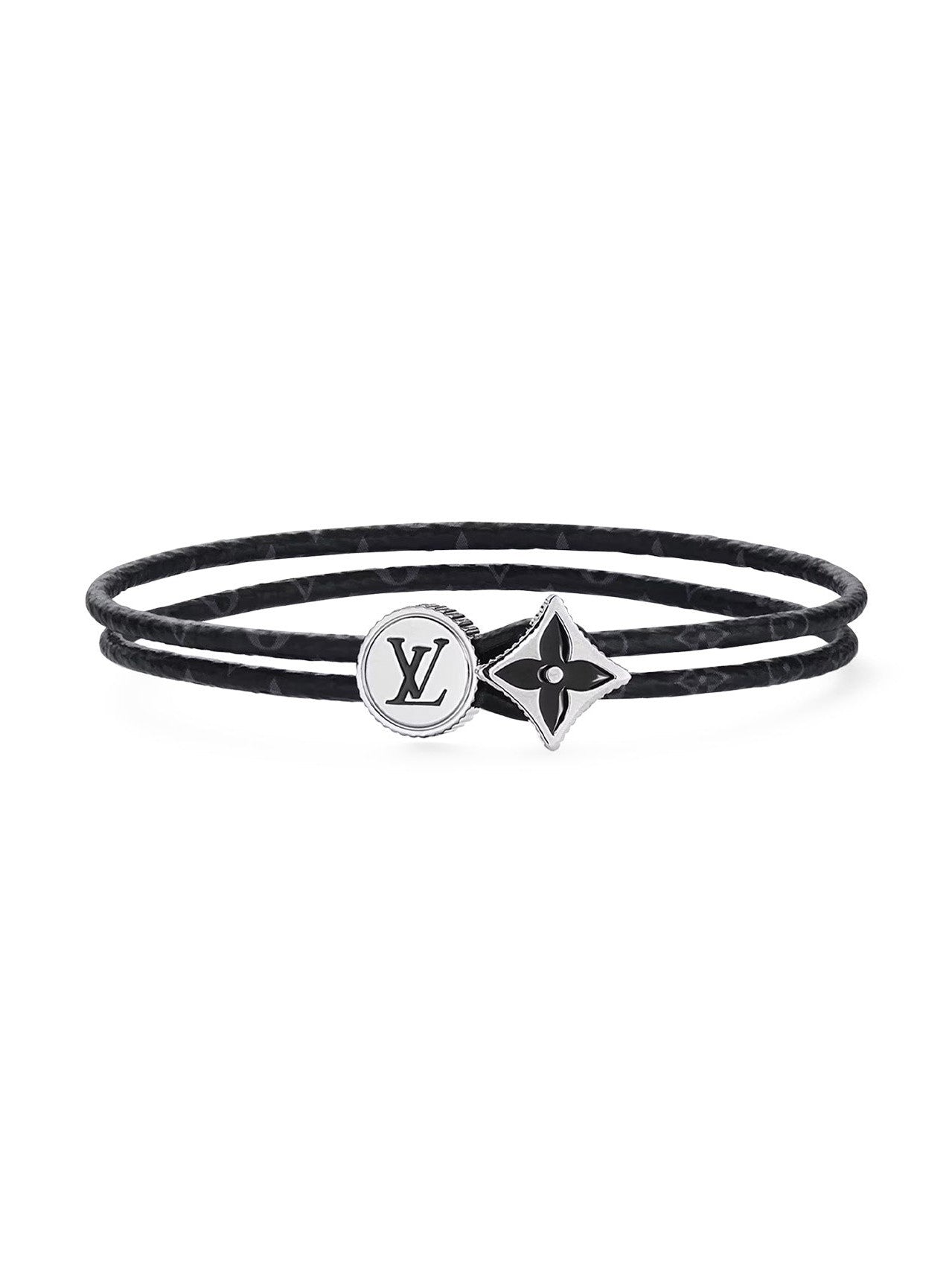 LOUIS VUITTON BRACELET CATCH IT MONOGRAM LEATHER LOUIS VUITTON The Hype Company