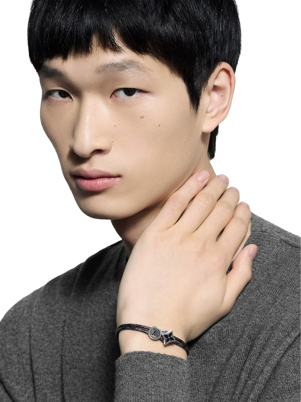 LOUIS VUITTON BRACELET CATCH IT MONOGRAM LEATHER LOUIS VUITTON The Hype Company