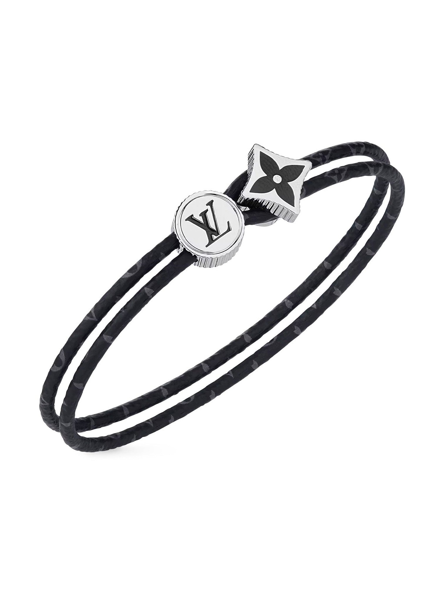 LOUIS VUITTON BRACELET CATCH IT MONOGRAM LEATHER LOUIS VUITTON The Hype Company