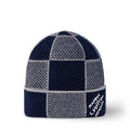 LOUIS VUITTON DAMIER HERITAGE BEANIE BLUE