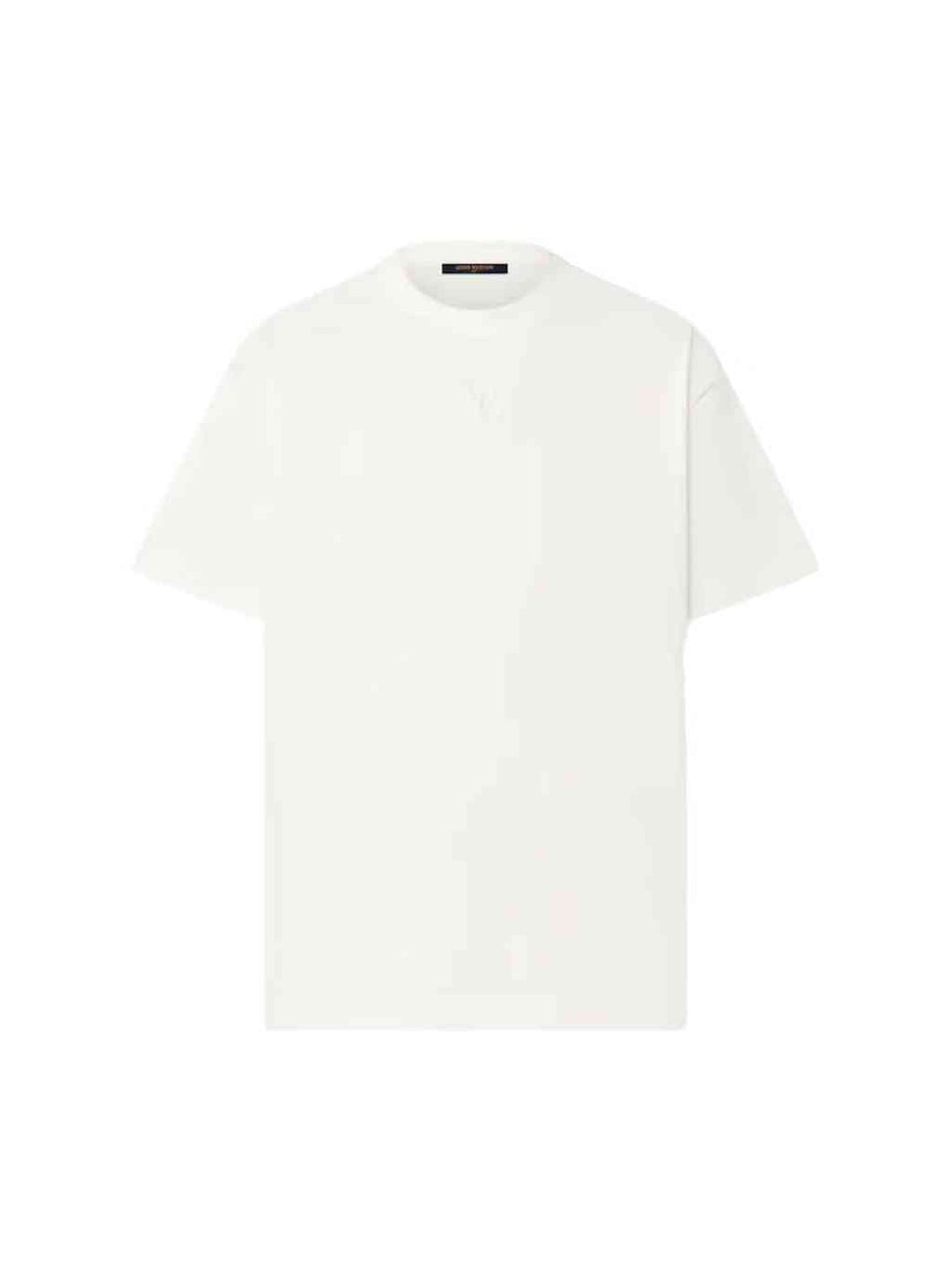 LOUIS VUITTON EMBOSSED BLANC OPTIQUE T-SHIRT